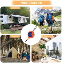 Uittrekbare waslijn - compact en multifunctioneel - 1 stuk - hoogwaardig materiaal — thumbnail 2