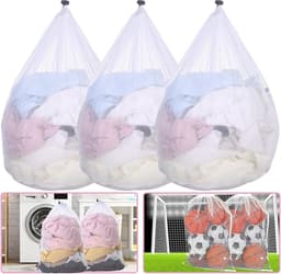Handige Set van Drie Multifunctionele Wasnetten voor Veilig Wassen — thumbnail 1