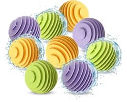 Droogballen Set - 9 stuks herbruikbare wasdrogerballen voor wasdroger met anti-beperkingseffect. Makkelijk te gebruiken in wasmachine en droger. Geschikt voor alle stoffen.