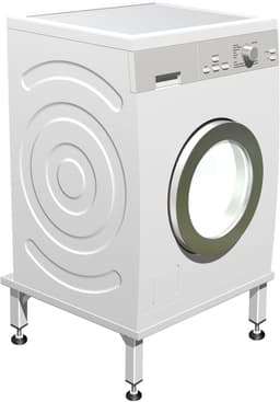 Verhoogde Onderbouw voor Wasmachine en Droger 12 cm Hoog — thumbnail 3