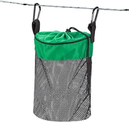 Wasknijperhouder - Wasknijpertas - Binnen Buiten Wassen - Goede Ventilatie - 20x15x5 cm - Groen — thumbnail 1