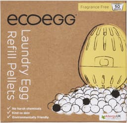 Ecoegg Navulling - 50 wasbeurten – Geurvrij - Was Ei - Wasmiddel - Hervulbaar - Duurzaam - Hypoallergeen - Geschikt voor baby's en mensen — thumbnail 3
