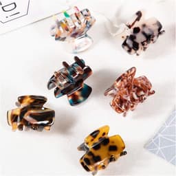 6x Kleine Antislip Haarclips voor Medium en Dun Haar - Pijnboom Klem — thumbnail 5