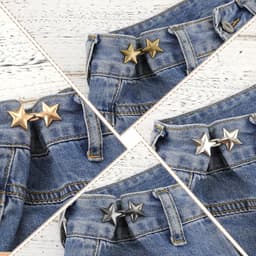 Verstelbare Taille Clips voor Jeans en Broeken - Knoop Verkleiner Set — thumbnail 2