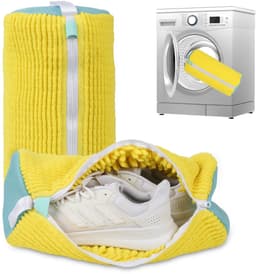 Schoenwaszak voor Wasmachine - 2 Stuks Waszak voor Wasdroger & Wasmachine - Herbruikbare Reinigingshoes voor Sneakers - 360° Diepe Reiniging Geschikt voor Alle Schoenen - Met Zelfsluitende Rits — thumbnail 1