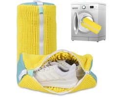 Schoenwaszak voor Wasmachine - 2 Stuks Waszak voor Wasdroger & Wasmachine - Herbruikbare Reinigingshoes voor Sneakers - 360° Diepe Reiniging Geschikt voor Alle Schoenen - Met Zelfsluitende Rits