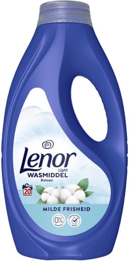 Lenor Vloeibaar Wasmiddel Katoen Fris 20 Wasbeurten - 900 ml — thumbnail 1