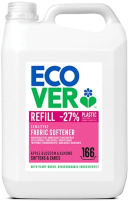 Ecover Wasverzachter Appelbloesem & Amandel 166 Wasbeurten - 4 x 5 liter - Voordeelverpakking — thumbnail 1