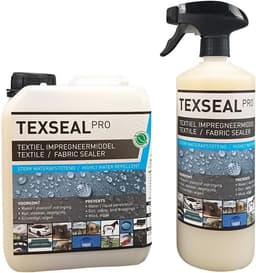 Textiel Impregneer Spray - Waterafstotend Middel - Textiel Beschermen - Nano Coating Technologie - 3.5 Liter BUNDEL - Transparant — thumbnail 1