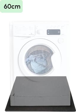 Bodo® Anti Trillingsmat Wasmachine en droger - 60x60x1cm — thumbnail 2