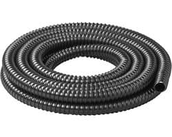 ProPlus Afvalwaterslang - 5 m - Afwatering - Temperatuurbestendig - Flexibel en Uittrekbaar - ø 19 mm - Voor het geleiden van Afvalwater vanuit caravans/campers - Afvoerkanaal - Zwart — afbeelding 1