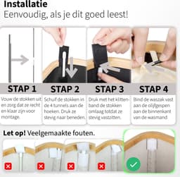 Wasmanden Set - 60L + 100L - 2 Stuks - Wasmand met Deksel - Wassorteerder - Opbergmand - Mand Vuile Was - Zwart — thumbnail 4