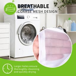 Dailygoods - 5-delige Wasnet voor Wasmachine - Fijne Mesh Waszakken — thumbnail 2