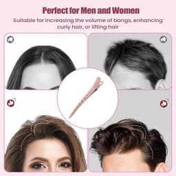Haarklemmen Eendensnavel - Haarclips Pincet - Haar Stylen - Volume Verhogend - 9 cm - Niet gespecificeerd — thumbnail 4