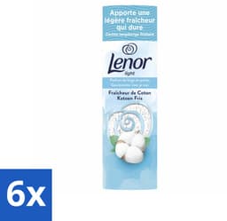 6 x Lenor Light - Geurbooster - Katoen Fris - Non-Stop Frisheid - 19 Wasbeurten - Lenor Geurbooster - Wasparels - Katoen - Frisheid - Geur — thumbnail 1