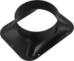 Duct Connector Flens, Vierkant naar Ronde Rechte Kanaalplaat Keuken Hood Ventilatie, Voor Koeling Verwarming Ventilatiesysteem HVAC (150MM) — thumbnail 1