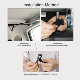 Opbergriem voor Kamperen - Draagbare Waslijn voor Auto en Tent - Verstelbare Lanyard voor Kampeeruitrusting - Handige Opbergtouw voor Kampeeruitrusting — thumbnail 4