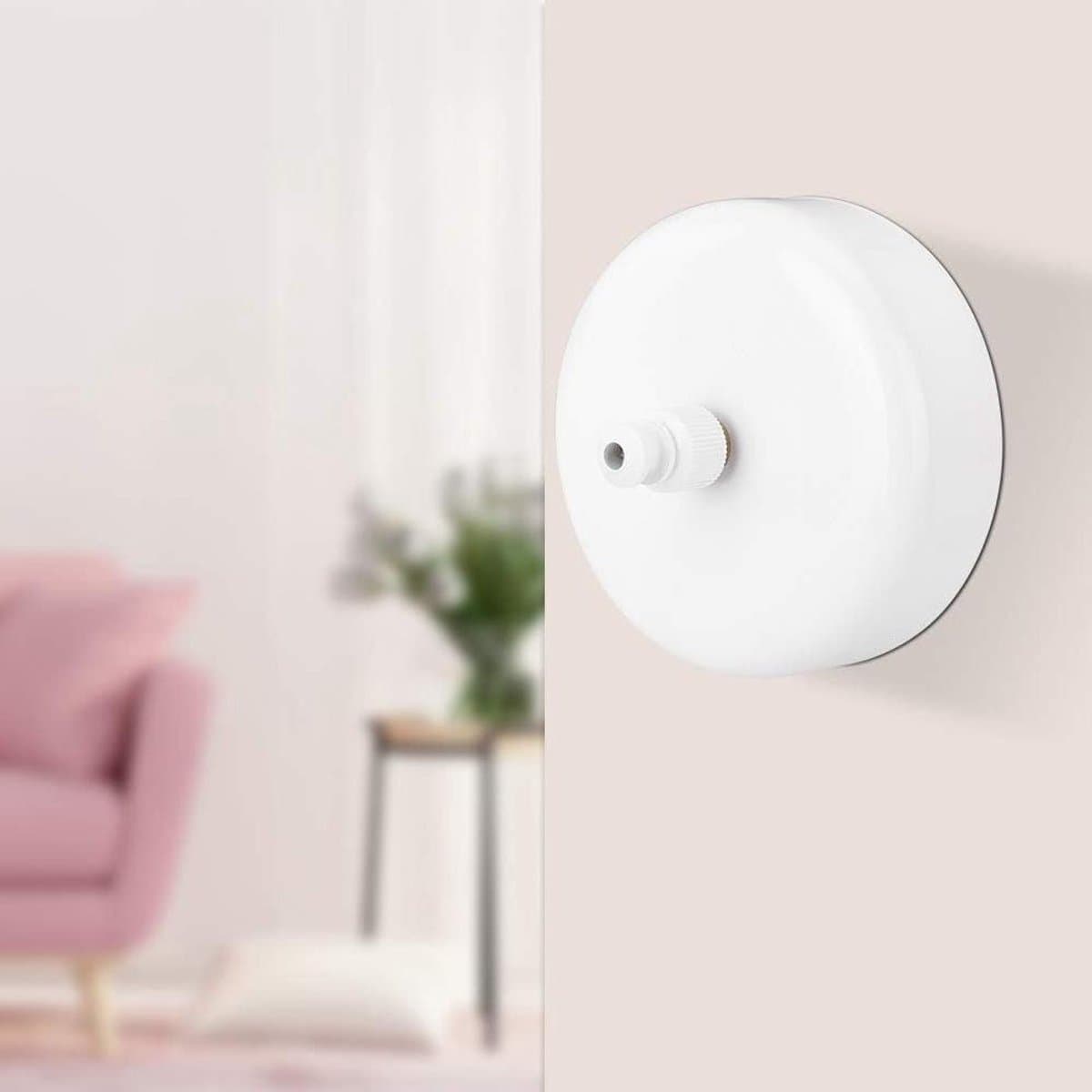 Uittrekbare Waslijn - Drooglijn Telescopisch - Was Drogen - 304 Roestvrij Staal - 92 Cm Diameter - Wit — afbeelding 1