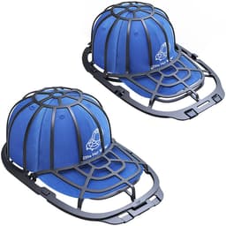 2-delige set voor het wassen van baseballpetten – Wasrek voor baseballpetten – Droogrek voor baseballpetten – Pettenhouder – Anti-vervormingsopbergoplossing – Geschikt voor alle baseballpetten – Zwart — thumbnail 1