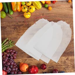 Herbruikbare Fruitzakken - Beschermnetten Tuin - Bescherming Gewassen - Stevige Nylon Constructie - 20 Stuks 35x25cm - Wit — thumbnail 3