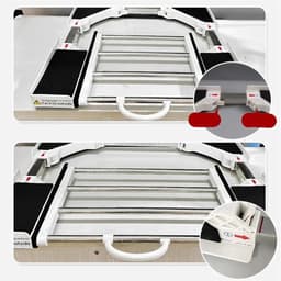 Wasdroger Stapelset - Wasrek Droger Kit - Ruimte Besparen - Universeel Geschikt - 1.5 kg - Wit — thumbnail 3