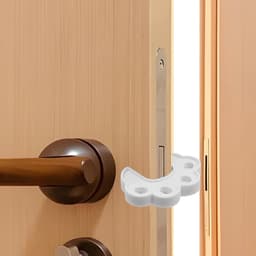2x Deursluiting voor wasmachine - 10*8*1.6cm - Siliconen - Deursteun voor wasmachine - Deurstopper - Vingerbescherming - Demping voorkomen - Ventilatie en geurpreventie - Wasmachineaccessoires - Deur openen en drogen - Voor wasmachines en drogers — thumbnail 3