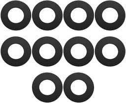 Inovra- Rubber Wasmachines 10 Stks - 42mm/22mm/2mm - Geschikt voor 1/2" Kranen - Eenvoudig te Installeren - Duurzaam Rubber - Hoge Betrouwbaarheid - Afdichtring — thumbnail 1