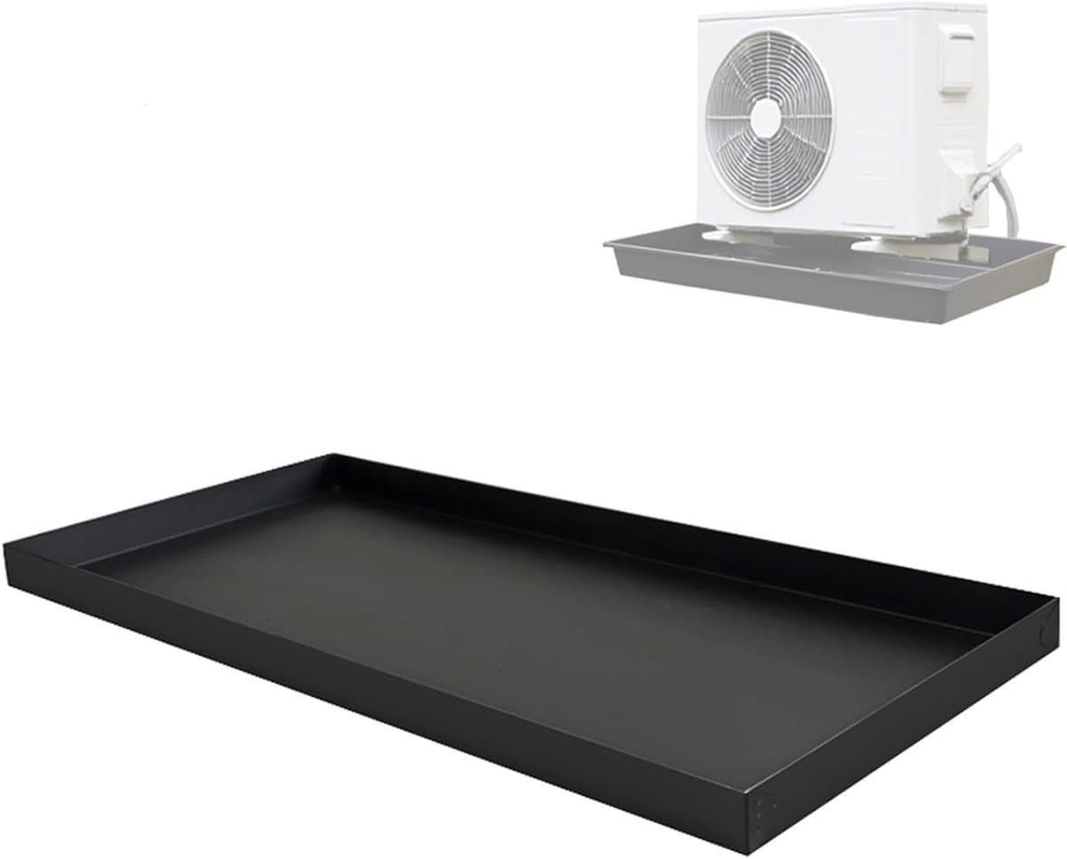 Airco Lekbak - Afvoerbak - Condenswater Opvangen - Roestvrij Staal - 51x12cm - Zilver — afbeelding 1