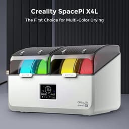Filament Droger - Spoelen Droger - 3D Printen Onderhouden - Vier Spoelen Capaciteit - 45 cm Breed - Grijs — thumbnail 3