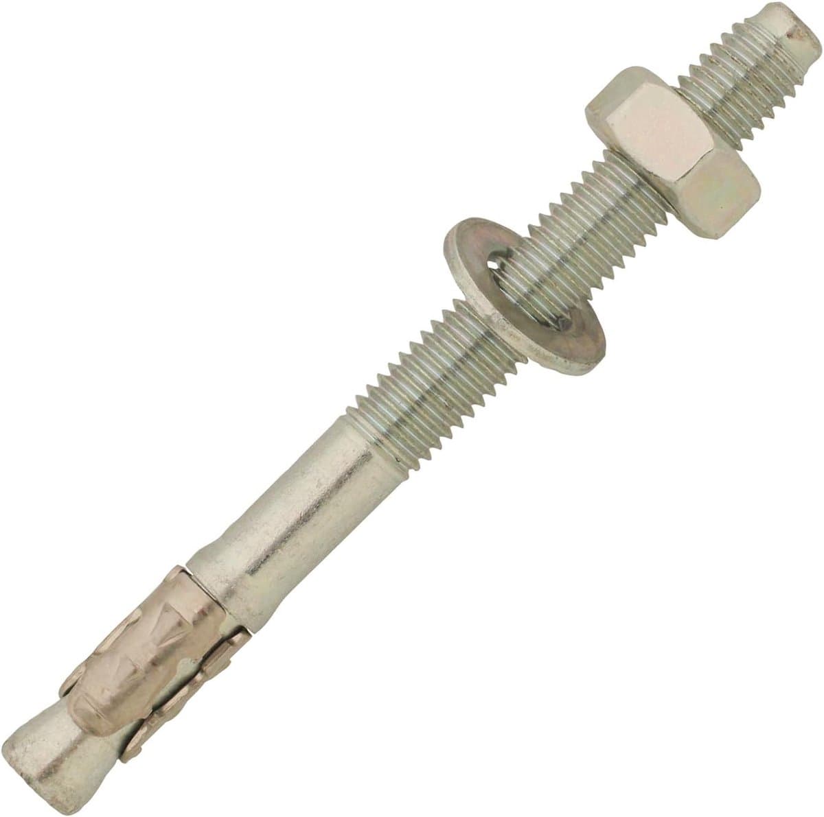 Stalen Boutankers - Metaal Bevestiging - Stevig Bevestigen - Gegalvaniseerd Staal - M10 x 150 mm - Zilverkleurig — afbeelding 1