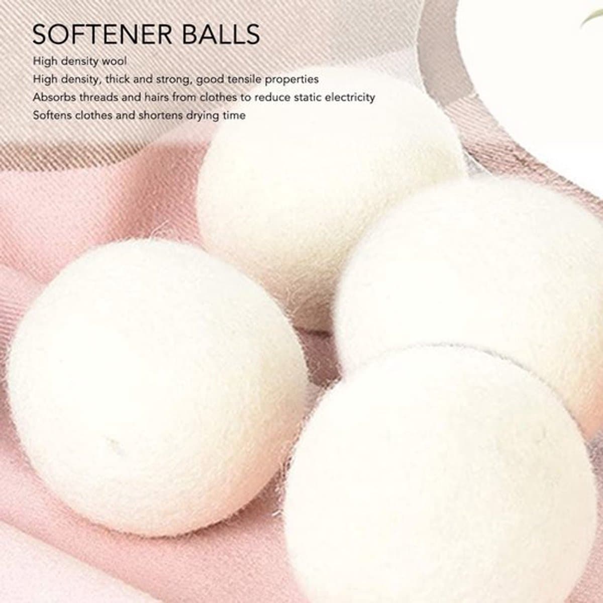 Wol drogen ballen - Onf3 - 6 stukken - kleding wasdroger — afbeelding 1