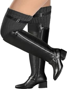 Elastische Sokken Klemmen - Verstelbaar - Wit - Houdt garters op hun plek - SnelShoppen — thumbnail 4