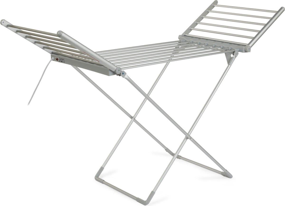 Umuzi Cleaning Elektrisch Wasrek - Inklapbaar Verwarmbaar Droogrek - Tot45-55°C - 230W - 147x54x94cm — afbeelding 1