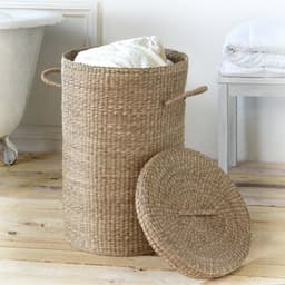 CALICOSY - Natuurlijke zeebies wasmand met twee hengsels 40x60cm — thumbnail 3