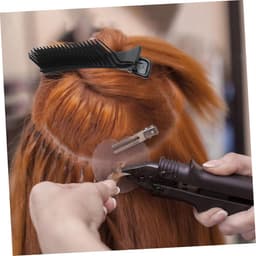 Kappersklemmen Set - Haarclips Styling - Haar Stylen - Professioneel Gebruik - 14 cm Lengte - Zwart — thumbnail 2