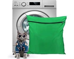 Honden- en kattenwaszak voor huisdierbedekking, voorkomt verstopping van de wasmachine, ideaal voor dekens en kussens