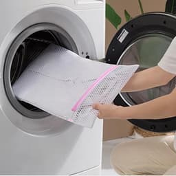 Set van 3 Herbruikbare Mesh Waszakken met Ritsen, 12"x16", Perfect voor Delicate Kleding, Ondergoed en Reizen — thumbnail 5