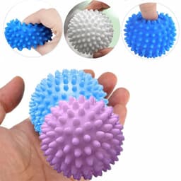 6 stuks wasballen voor de wasmachine - droogballen - wasballen voor de wasmachine - droogballen voor de wasdroger - herbruikbaar - voor het reinigen van kleding thuis — thumbnail 2