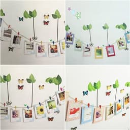 Allecto - Houten Klammern - Creatieve Kleding Clips - 100 Stuks - Gekleurde Kleding Klemmen - Jute Touw - Handig voor Foto's en Decoratie — thumbnail 4