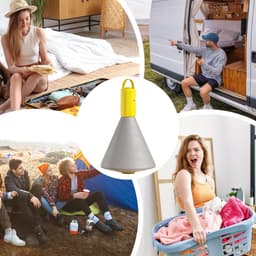 Draagbare wasdrogers, opvouwbare elektrische droger | Opvouwbare donkere geluidsarme huishoudelijke droger | Draagbare elektrische droogmachine, multifunctionele wasruimte benodigdheden voor l — thumbnail 3