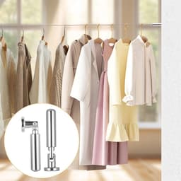 carmdering - Seilspanngarnitur Set - Gardinenseilsystem - Drahtseil Spannsystem - Robuste Zugfestigkeit - Flexible Raumaufteilung - Edelstahl En Koolstofstaal - Gladde Coating Voor Duurzaamheid - Ideaal Voor Open Woonruimtes - 1 Set — thumbnail 5