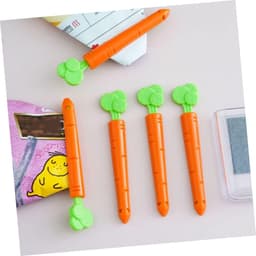 Zaksluiters Wortel - Voedselclips - Voedsel Vers Houden - Sterke Grip - 20 Stuks - Oranje — thumbnail 2