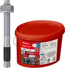 Boutenanker Set - Heavy Duty Ankers - Zware Lasten Bevestigen - Hoge Draagkracht Beton - 80 Stuks - Zilver — thumbnail 1