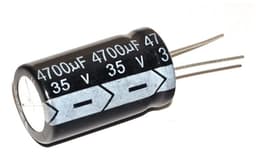 Dailygoods - Electrolytische Condensator 35V/4700uF - Aluminium Capacitor 18x32mm — thumbnail 3