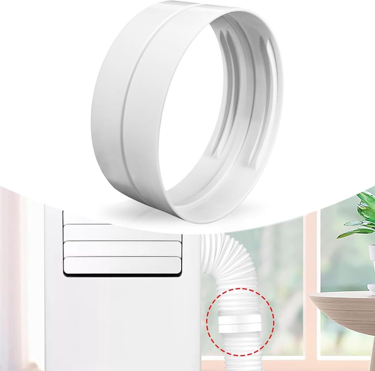 Afvoerslangadapter voor Mobiele Airconditioning - Ø 150 mm — afbeelding 1