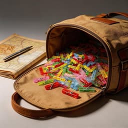 Transparante mini wasknijpers, 100 stuks kleine clips voor foto's, knutselen en feestdecoratie (3 * 25mm) — thumbnail 2
