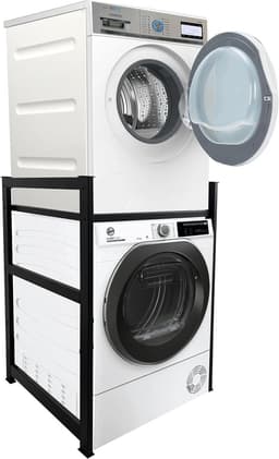 Wasmachine Ombouw - Opbouwmeubel - Kast Wasdroger - Meubel - woonstijl — thumbnail 1