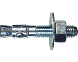 Wiganker - Expansieanker - Bevestigen in beton - Koppelgestuurd anker - 1/2 x 2-3/4 inch - Zink