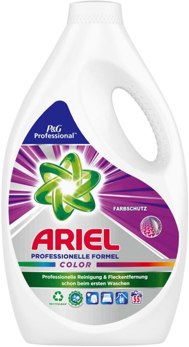 Ariel Vloeibaar Wasmiddel Gekleurd 55 Wasbeurten - 2,75 liter — afbeelding 1