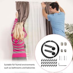 Intrekbare waslijn - Droogmolen huishouden - Kleding drogen - Ruimtebesparend ontwerp - 5 meter lengte - Zilverkleurig — thumbnail 2